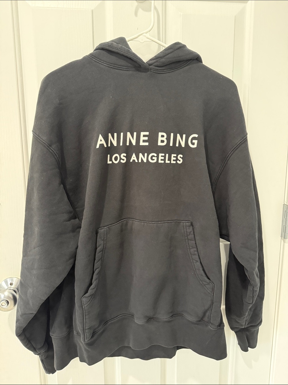 Anine Bing Hoodie (Black XS)